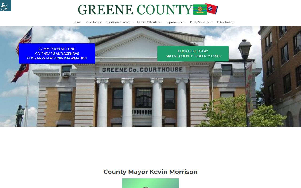 Greene County traffic ticket records county government website