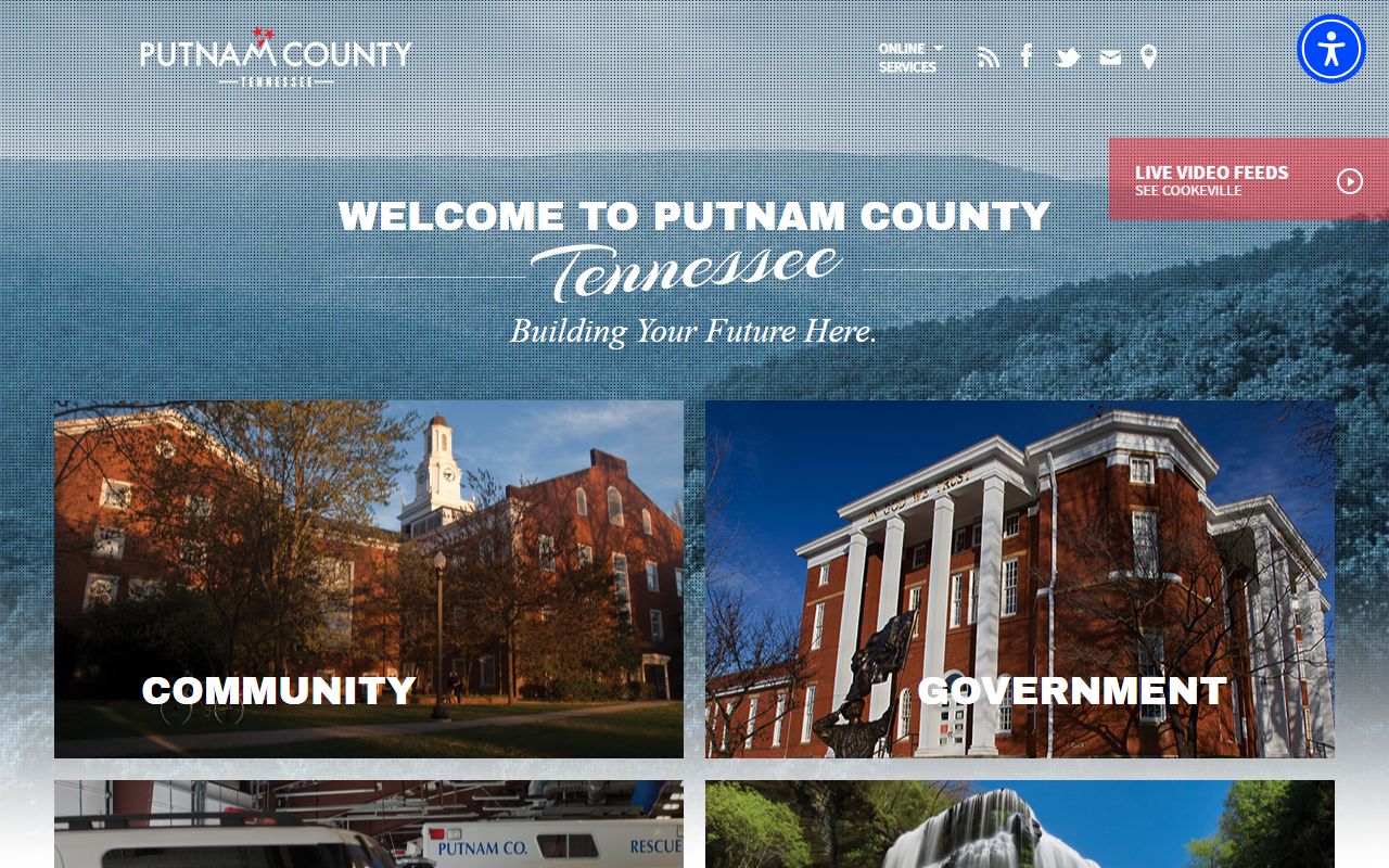 Putnam County traffic ticket records at the county government website