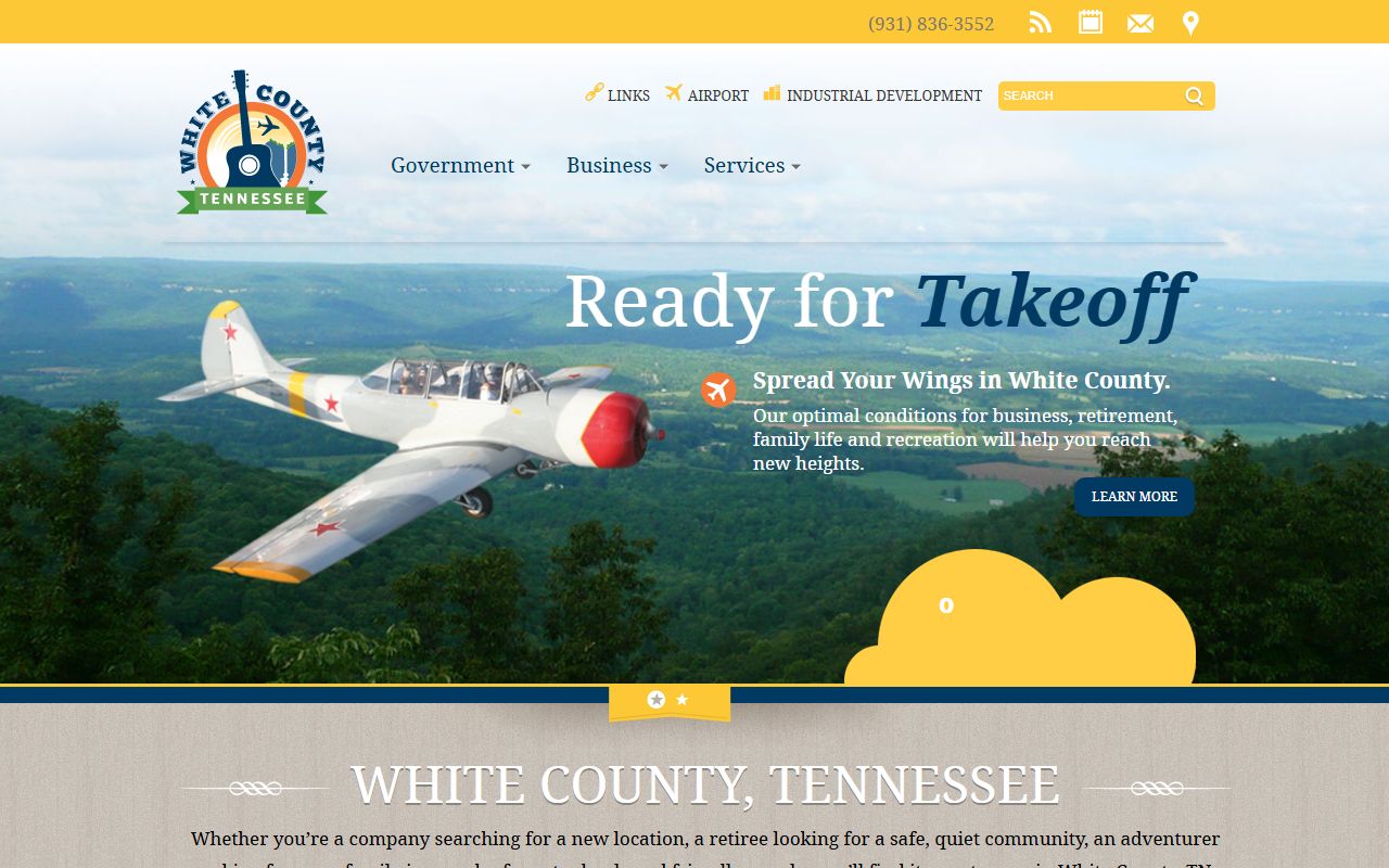 White County traffic ticket records at the county government website